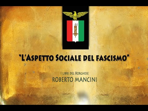 GensTv Prof. Roberto Mancini - La Politica Sociale del Fascismo.