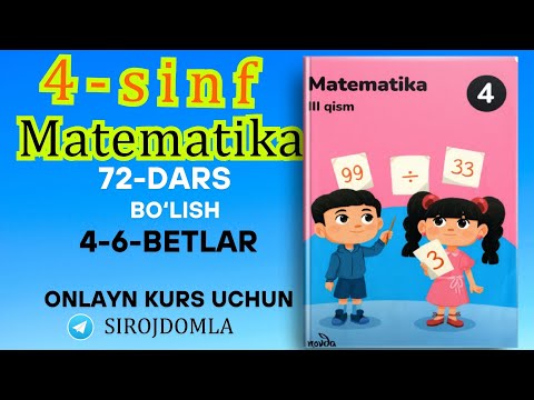 ONLINE MATEMATIKA and BOSHLANG'ICH SINF