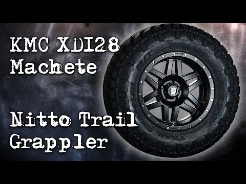 KMC XD128 Machete Wheels and Nitto Trail Grappler Tires Overview | Perdition