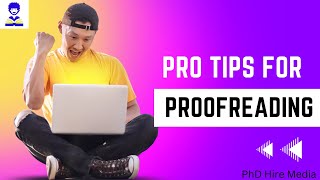 Tips for Proofreading the documents