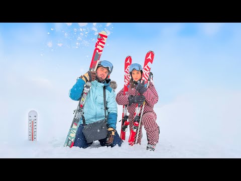 سافرت معاها أبرد مكان في العالم 😍 | ضعنا 🥲💔