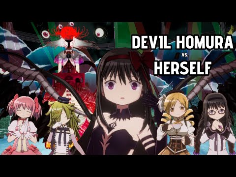 Devil Homura vs Her Own Witch !! Nightcracker Witch Nightmare Mode (Magia Exedra)