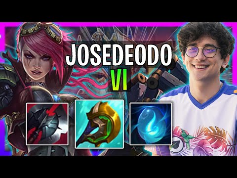 PARTIDA SENCILLA PARA JOSEDEODO CON VI! - EST Josedeodo Juega Vi Jungla vs Poppy! | Season 2023