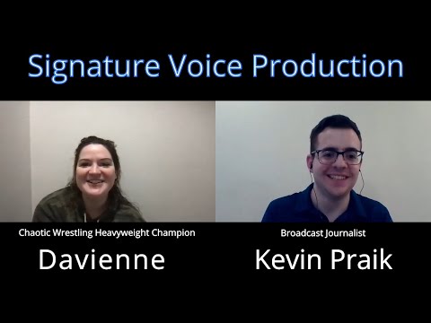 Davienne Chronicles Her Journey to Becoming Chaotic Wrestling Heavyweight Champion