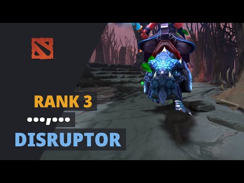 ...,... (Rank 3) plays Disruptor Dota 2 Full Game