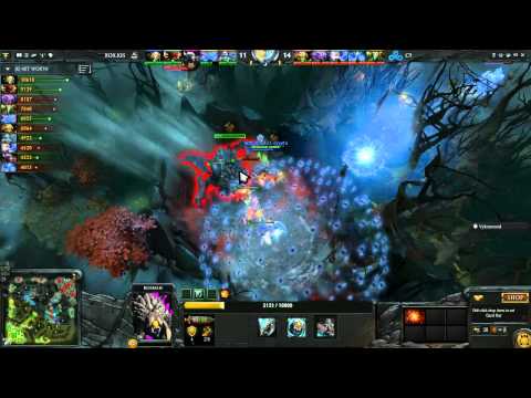 Cloud9 vs Rox.KIS Game 3 - joinDOTA League EU Semifinals - Sheever & Vykromond
