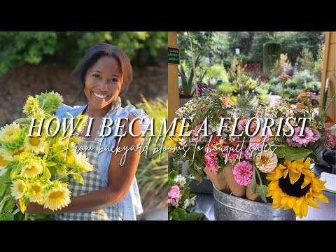 how i became a florist & flower farmer with no experience