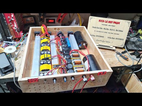 Máy IGBT 66 fet.24 Vôn .