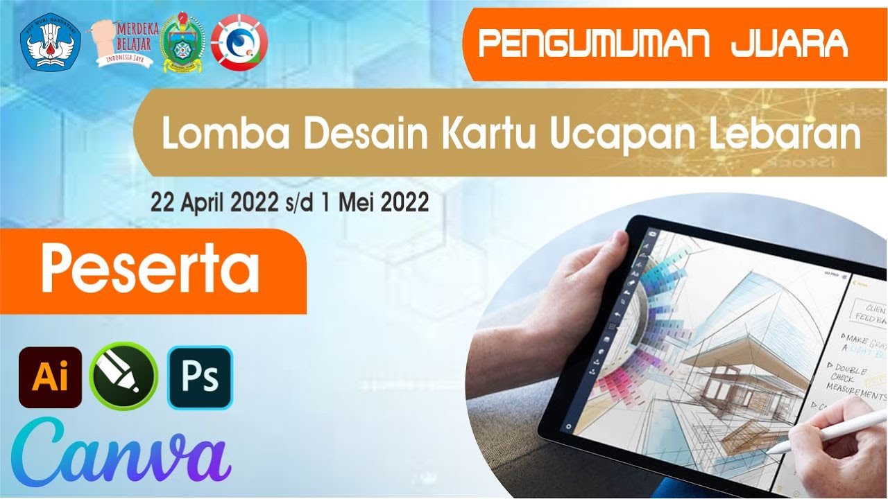 Pengumuman Lomba Desain Kartu Lebaran TKI Kreatif 2022