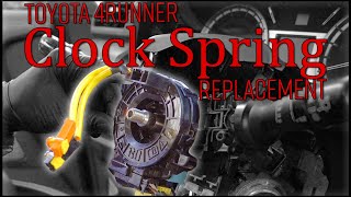 Toyota 4Runner SR5 Clock Spring Replacement, Horn Fix!
