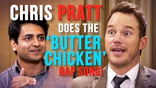 Chris Pratt Does the Butter Chicken Rap Song & Learns Hindi with Kenny video