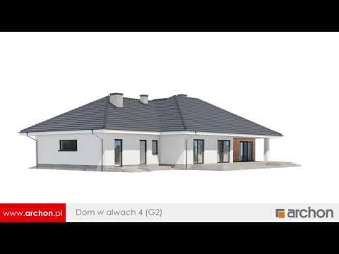 Dom w alwach 4 (G2) – Komfortowa parterówka I ARCHON+ Projekty Domów