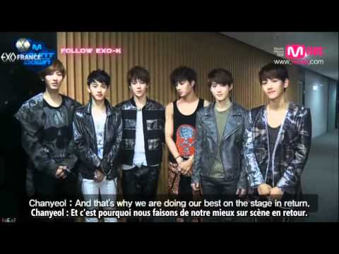 [VOSTFR/HD] 120425 RT M!Countdown - Rising Rookie EXO-K