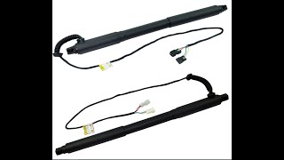 BMW Power Tailgate Power Liftgate Spindle drive -  Power Strut troubleshooting, automatic tailgate