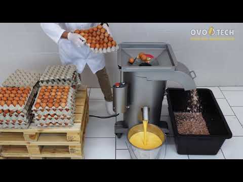 UDTJ-150 centrifugal egg cracker - Video Demo 13