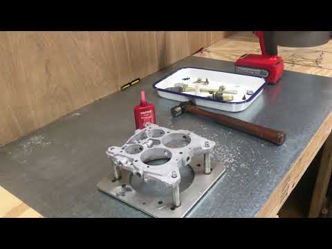 How to install baseplate bushings on Quadrajet