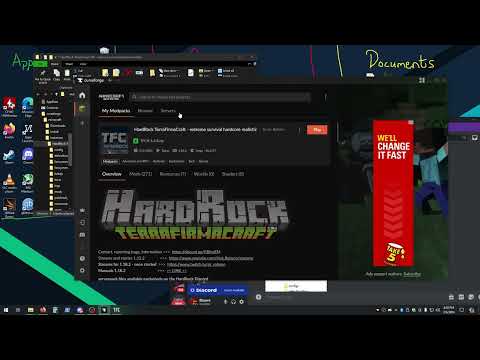 HardRock TerraFirmaCraft Serverpack tutorial