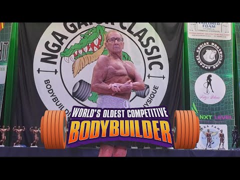 100-Year-Old Man Competes in Bodybuilding Competition