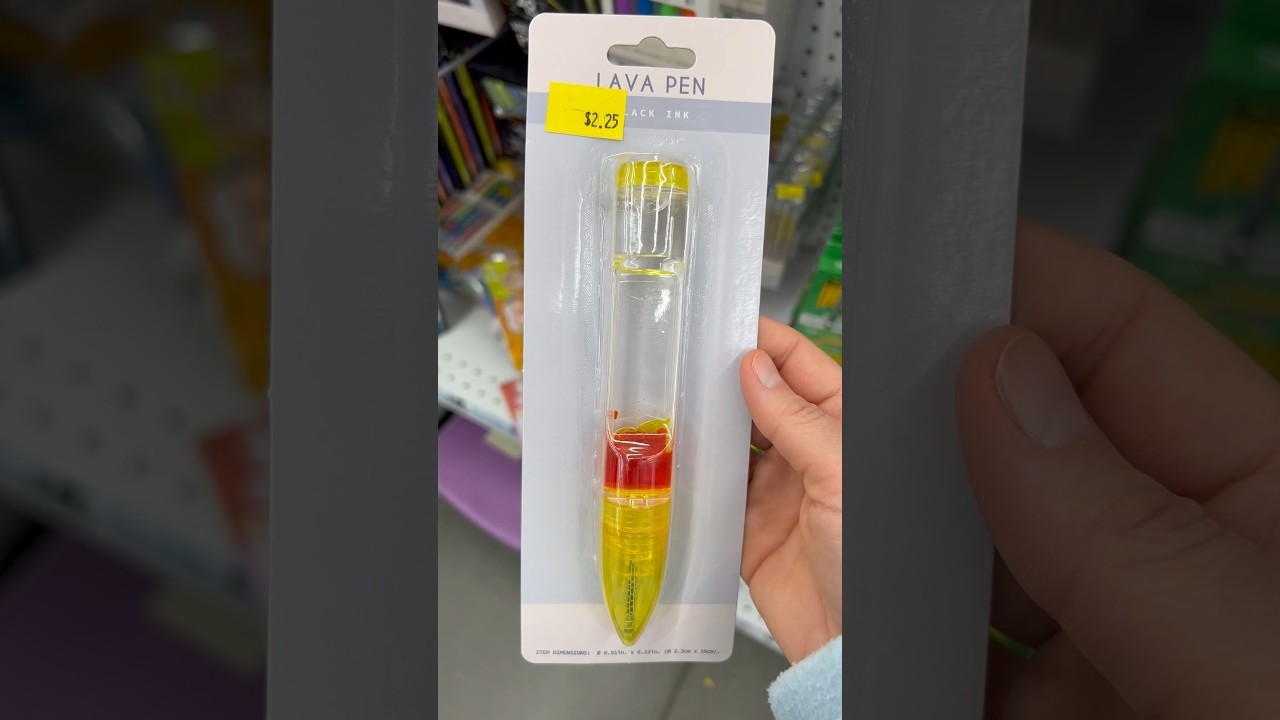 Lava Pen at Five Below, Utah #foryou #cutestuff #pen #penaddict #funny #fivebelowfinds #giftideas