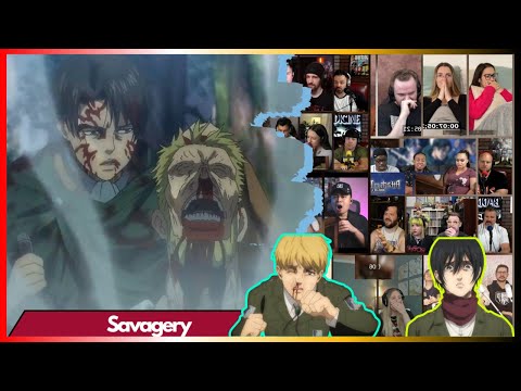 "Crazy Eren Talk & SHOUT?!!!" | Attack on Titan Season 4 Episode 14 REACTION MASHUP