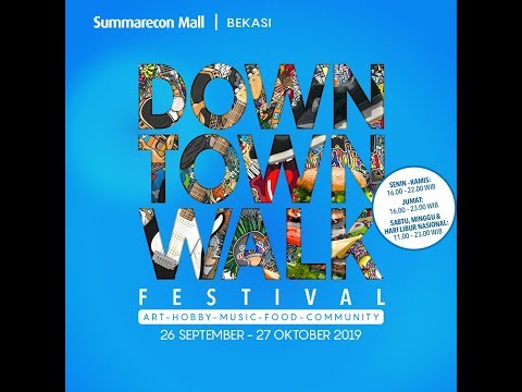 The Downtown Walk Festival 2019 #DTWFest19