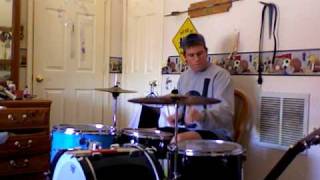 The Locust - "Teenage Mustache" Drum Cover