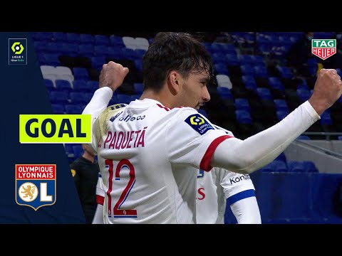 Goal Lucas TOLENTINO COELHO DE LIMA (44' - OL) OLYMPIQUE LYONNAIS - FC NANTES (3-0) 20/21
