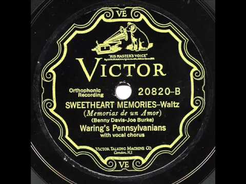 Waring's Pennsylvanians - "Sweetheart Of Sigma Chi" & "Sweetheart Memories"