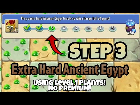 Plants vs. Zombies 2 | Epic Quest: Ancient Egypt Entanglement - Step 3