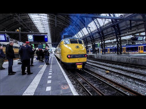 The 'Plan U' leaves Amsterdam Centraal in smoke! ☁️ - 300k views special departure -