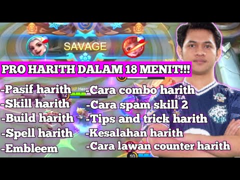 TUTORIAL HARITH DI PATCH TERBARU 2021 & BUILD HARITH TERSAKIT 2021| MLBB