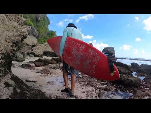 Surfing Temples Reef Uluwatu - Chill Uncrowded Waves in Bali