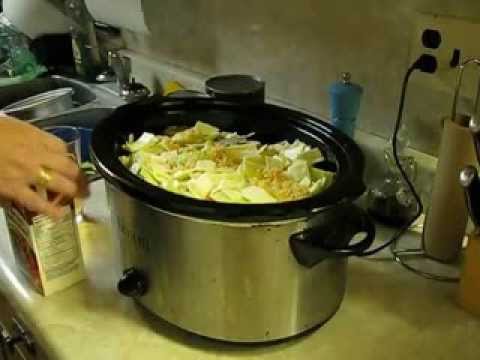 How To Make a Crock Pot Hearty Hamburger Soup - My Way