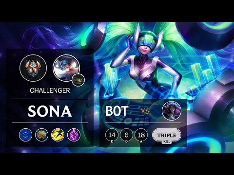 Sona Bot vs Kai'Sa - EUW Challenger Patch 9.12