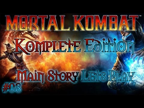 Mortal Kombat Komplete Edition #8 Cyrax VS Sektor | Liu Kang VS Ermac/Kitana (1080p / Facecam / PC)