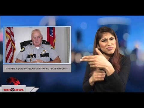 Sheriff heard on recording saying “take him out!” (ASL - 2.11.18)
