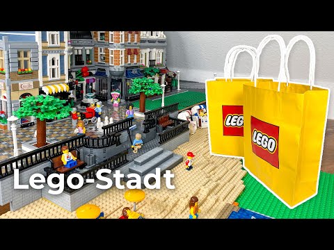 Lego-Stadt (Teil 25) Wir waren im Lego Store! – Café Bar MOC Building