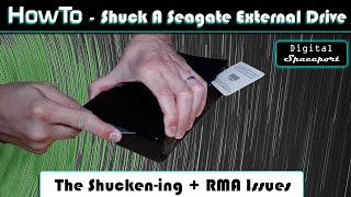 How To Shuck A Seagate Usb Hard Drive - The Easy Way!