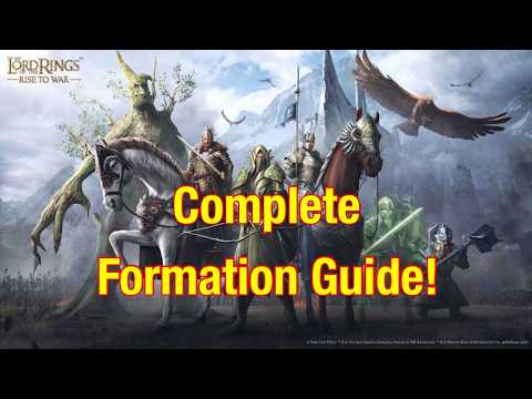 A Complete Guide To Building A Formation! - Lord Of The Rings: Rise To War!