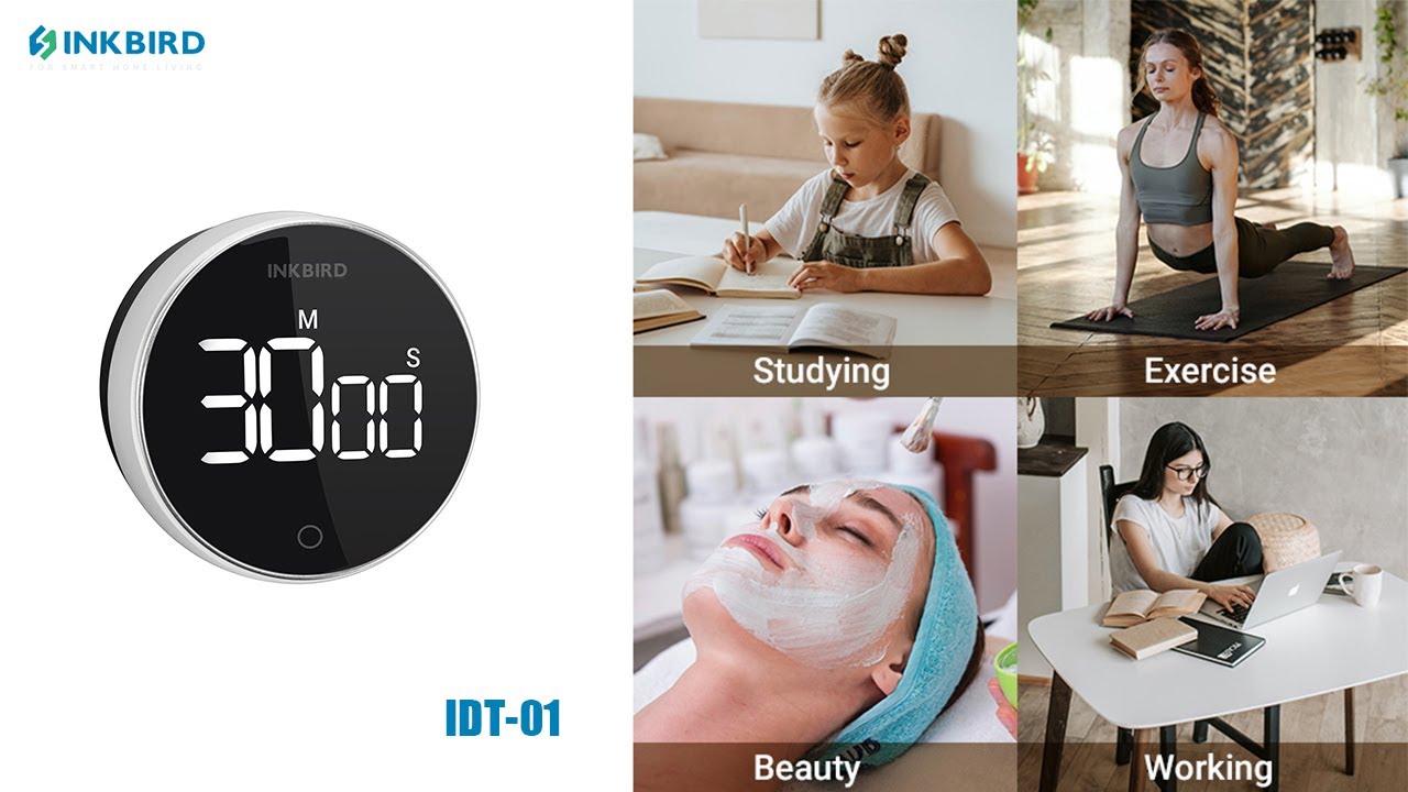 How to Maximize the Use of INKBIRD IDT-01 Digital Kitchen Timer