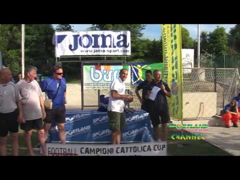 PREMIAZIONI CATTOLICA CUP 2011 CALCIO A 7