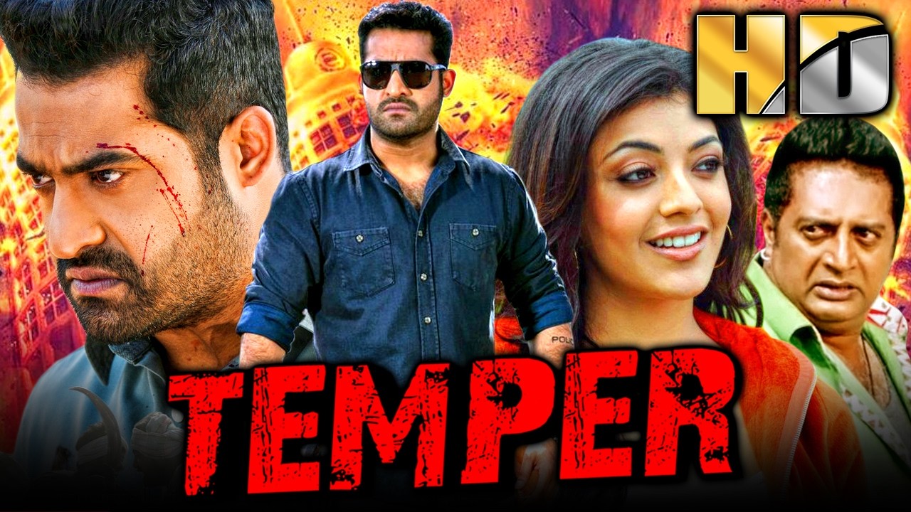 Temper (Full HD) Jr NTR Blockbuster Action Hindi Dubbed Movie | Kajal Aggarwal, Prakash Raj