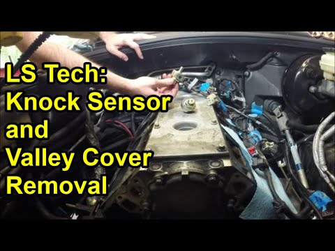 LS1 Tech: Knock Sensor and Valley Cover Removal