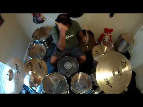 LOOKS THAT KILL BY MOTLEY CRUE DRUM COVER