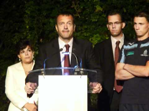 Caja Segovia F.S. Presentación. Entrenador Jesús Velasco 9/9/2010