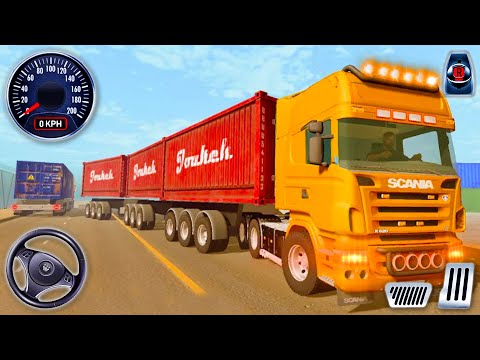 Heavy Truck Driving Simulator 2019 - Euro Long Trailer Game | Android Gameplay