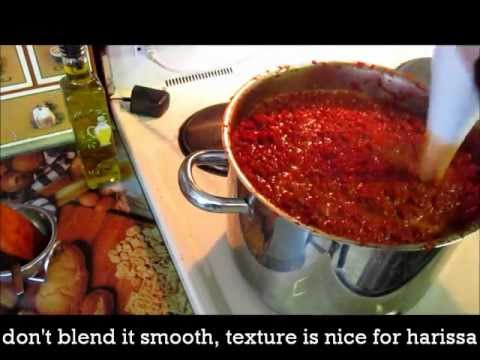 Libyan Harissa- Hot Pepper Paste- هريسة