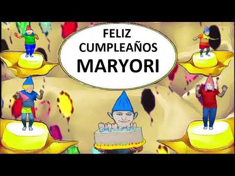 Canción-Felicitación de cumpleaños personalizada nombre Maryori
