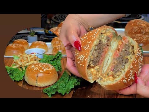 ( THE SUSU WAY ) 🍔 Best way to make cheeseburger 