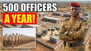Captain Ibrahim Traore Builds Mega Military Academy For High-Intensity War!